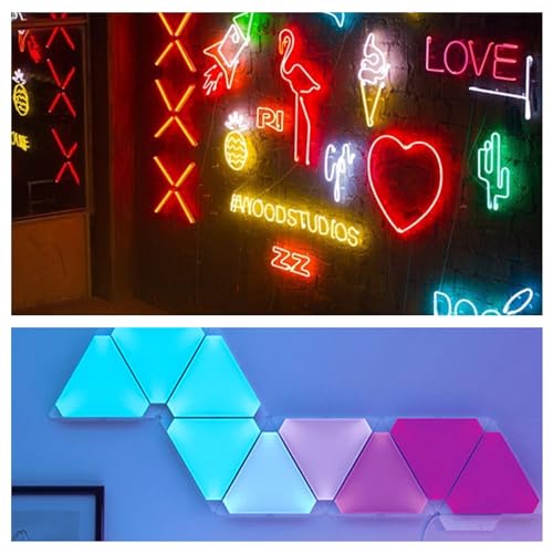 Image of Electroluminescent EL Panel Light, DIY EL Light Cuttable Paper for Decoration /Cosplay /Funny Birthday Parties /Horror Theme Parties /Pumpkinhead,Yellow (10cmx10cm)-1PCS (2, Green)
