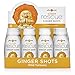 The Ginger People Ginger Rescue Ginger Shots, Wild Turmeric 24 Fl Oz (Pack of 12)