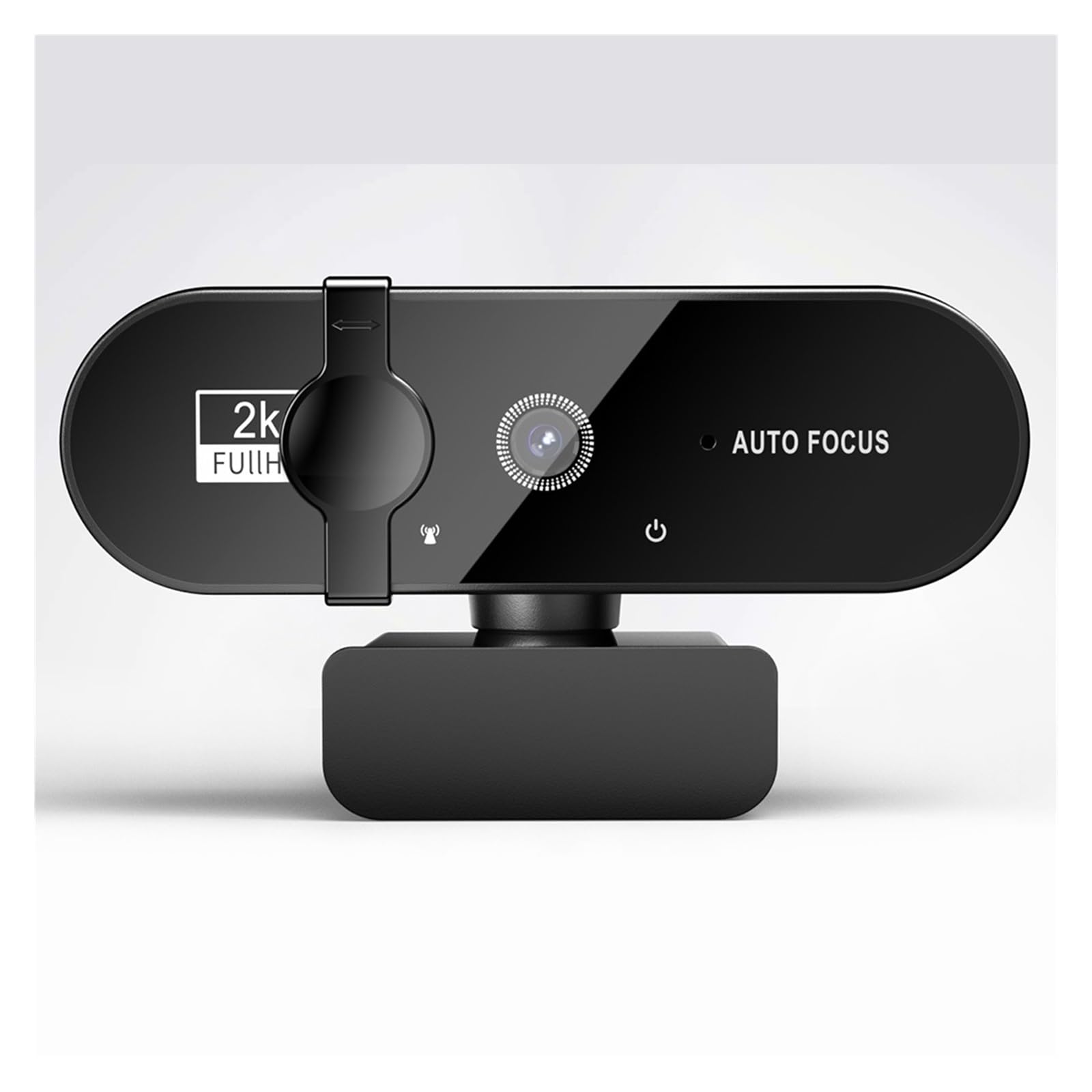 Webcam, Webcam for PC Web Camera Mini Web Cam con microfono Usb Webcan Messa a fuoco automatica 4K 2K 1080P Full HD Stream Camera for computer portatile(2K)