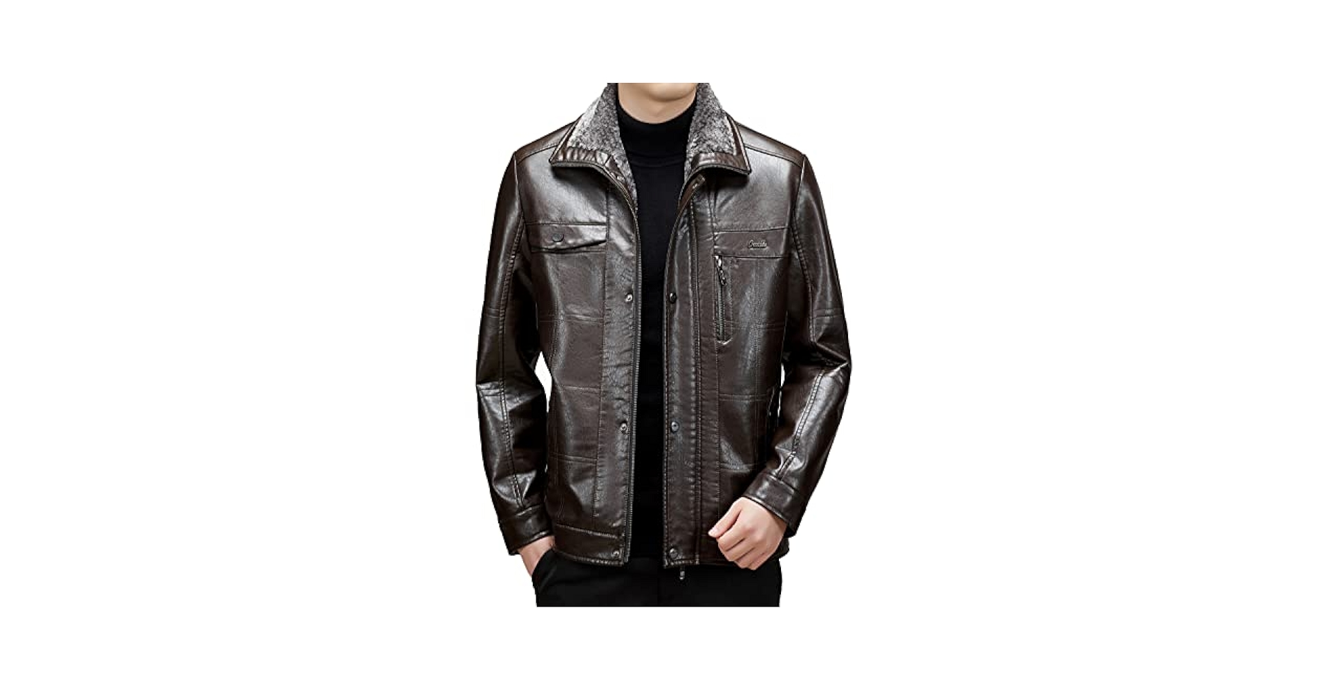 ジャケット・アウター COSYHARU Willnut Leather Padding jacket Way Leather Biker Jacket 