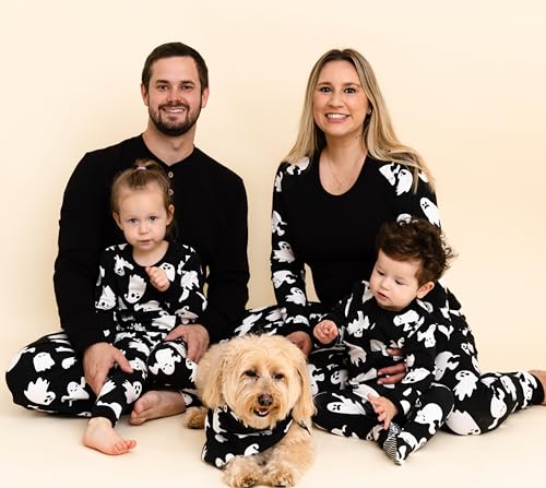 Owlivia Christmas Halloween Pajamas For Family, Organic Cotton Holiday Pjs Matching Sets3