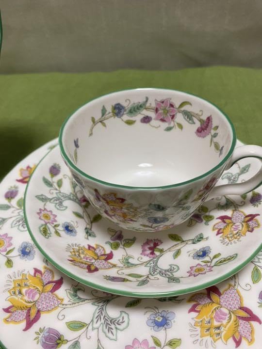 ミントン☆カップ＆ソーサー ＋ ハドンホールB&Bプレート