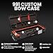 NANUK 991 Compound Bow Case – Waterproof Archery Bow Hard Case with Foam Inserts & Straps, 47.75” x 20.13” x 9.5” – Lockable, Dustproof, Crushproof, Impact-Resistant & Rugged, Made in Canada – Black