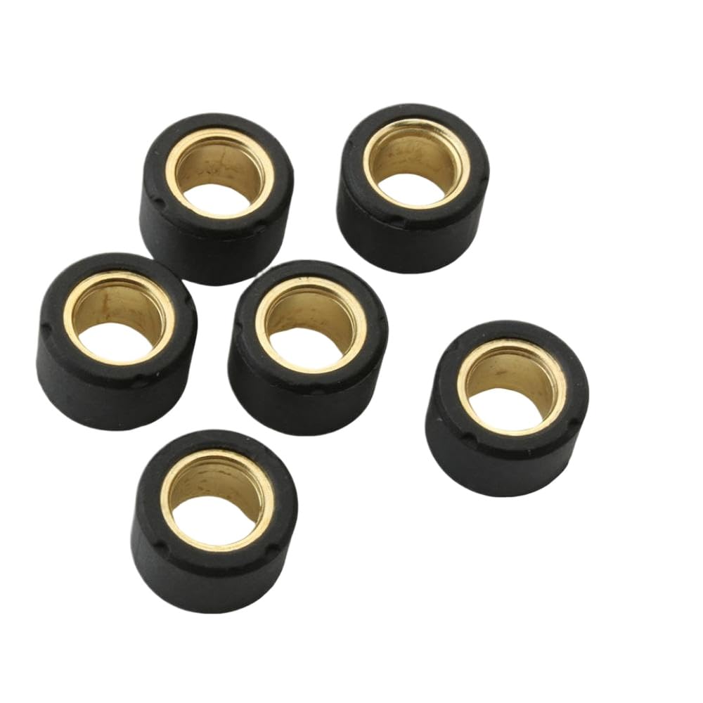 Set di variatori rulli 17x12mm 7g compatibile con motori scooter a 4 tempi da 125 cc tra cui AN125 HS125T e 125