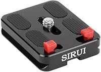 Vista 2 de SIRUI Placa de liberación rápida serie TY-Aluminio negro (TY-50)