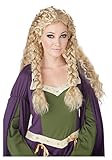 California Costumes Women's Viking Princess Wig Ren Faire