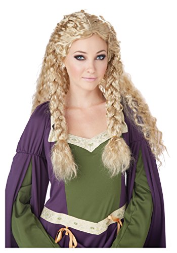 California Costumes Women's Viking Princess Wig Ren Faire