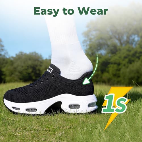 Image of Women's Sneakers Slip on Walking Tennis Shoes Easy to Wear