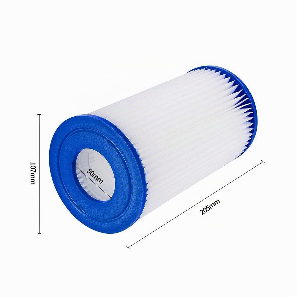 Filtro Cartuccia per Intex Tipo a Piscina 29002, Filtri Cartucce per Pompe,per Cartuccia Filtro Piscina Aspirapolvere Piscine Pompa Tendalino 6 Pezzi