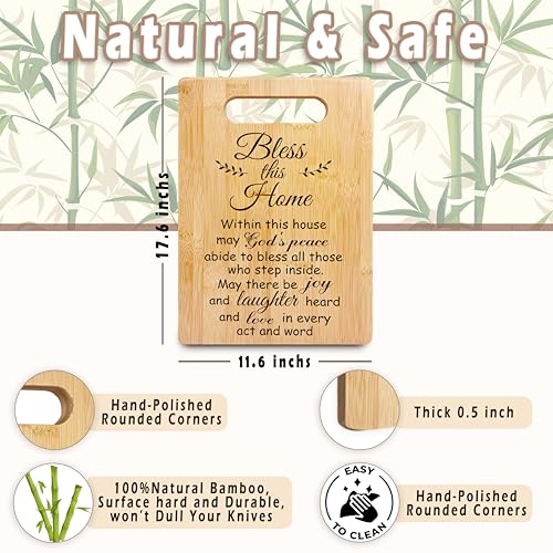 House-Warming-Gifts-Hostess-Gifts-for-Women-New-Home-Gift-Ideas-for-New-Homeowner-New-Home-Decor-Christian-New-Home-Decor-for-Kitchen-Bless-this-Home-Christian-Cutting-Board House Warming Gifts Hostess Gifts for Women New Home Gift Ideas for New Homeowner New Home Decor Christian New Home Decor for Kitchen Bless this Home Christian Cutting Board