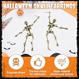 Zoom IMG-1 allisway orecchini scheletro di halloween