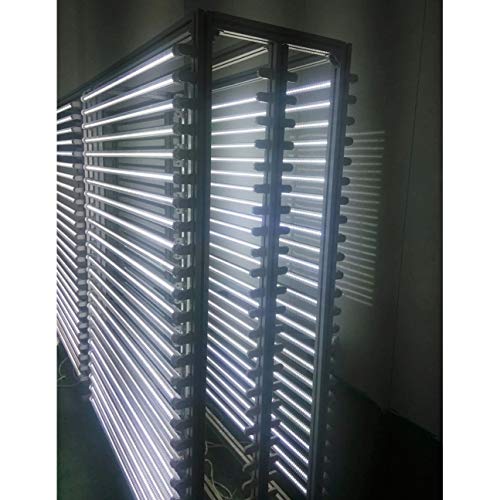LED Tube Light Bulb 8FT Double Row LEDs,T8 65W,Single Pin FA8 Base Led Shop Lights 150W Fluorescent Lamp Replacement Dual-Ended Power, Cool White 6000K, 7800LM, Clear Cover, AC 85-277V 4 Pack - Thumbnail 6