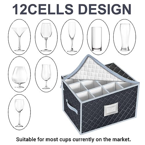 VERONLY Wine Glass Storage Set