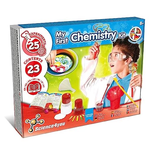 Science4you - Laboratorio de Quimica Niños +8 Años - Kit Ciencias con 25 Experimentos de Química para Niños: Ciencia Explosiva - Juego de Química y Juegos Educativos para Niños 8 9 10 11 12 Años
