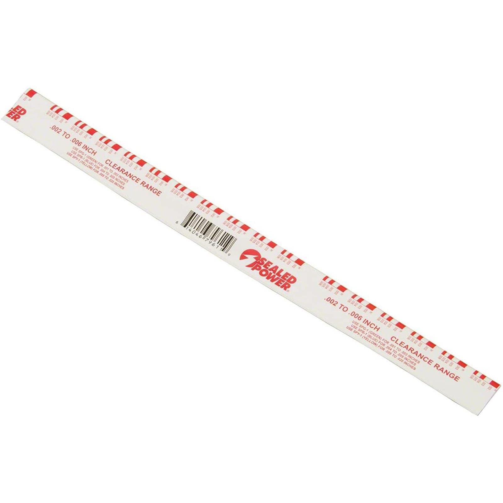 Sealed Power Perfect Circle Plastigage SPR-1 - Banda de medición (0,051-0,152 mm), color rojo