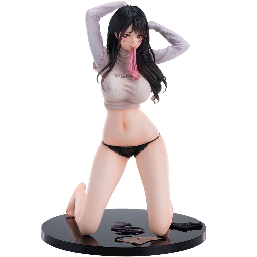 Gitarre MeiMei Actionfiguren mit Zubehör Anime Original Painting Beauty-Serie, kniendes Modell 1/6 Maßstab Illustration Gitarre MeiMei 20 cm
