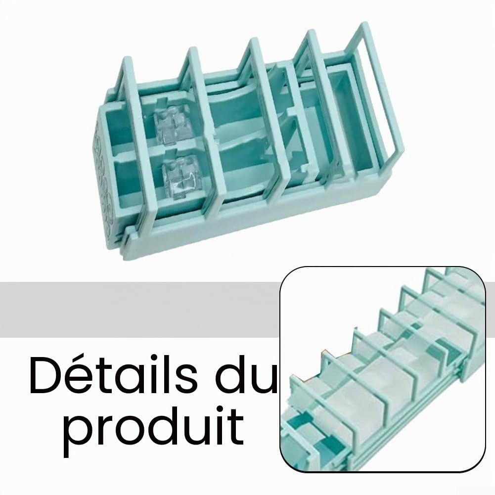 Distributeur de ruban convivial pour 18 longueurs différentes, pour les tâches de bricolage et d'emballage