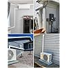 Amazon.com: Nouscan Mini Split Line Set Cover: 3" 17Ft Line Set Cover ...