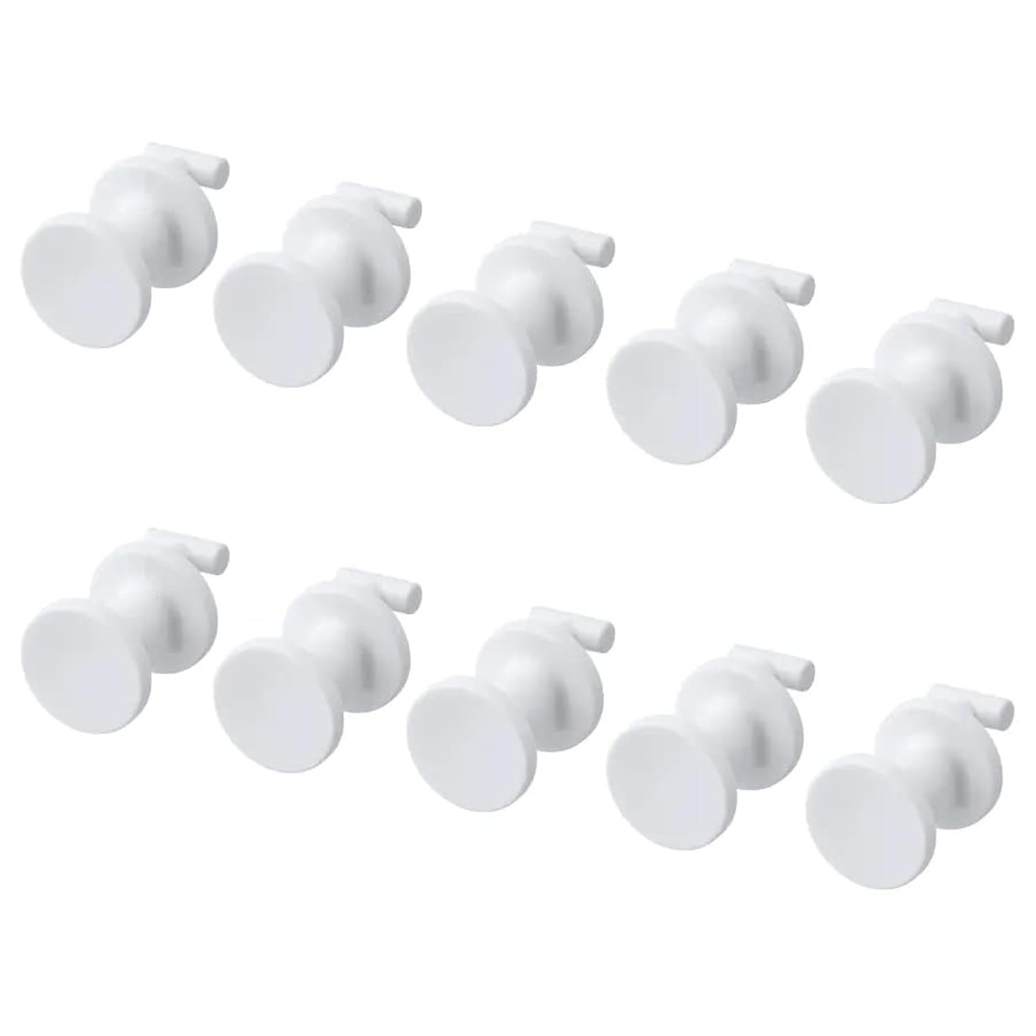 New SKADIS Hook, White ¾ " 10 Pack