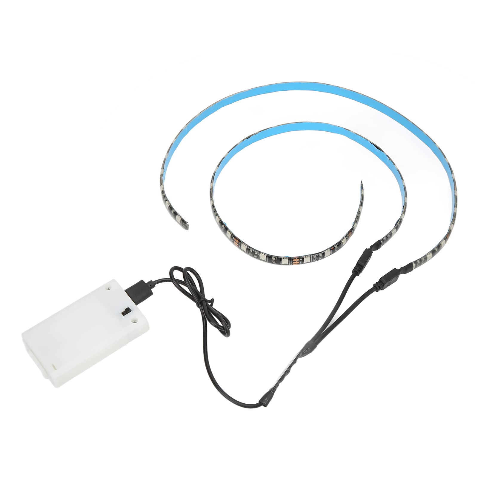 Keenso Electric Scooter LED Strip Lights, Sealed Waterproof LED Decorative Night Lamp Colorful Strip Lights for M365 1S Scooter