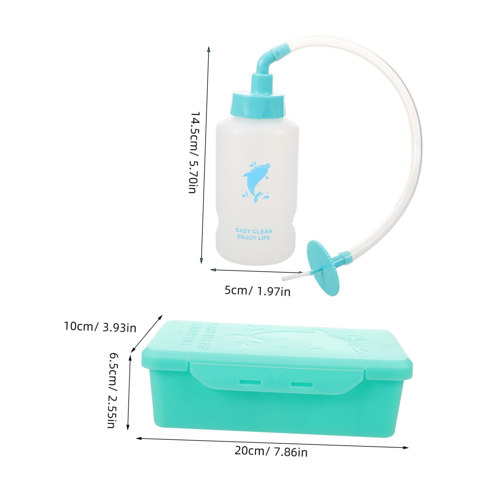 Beaupretty 4juegos Limpiador De Oídos Kit De Limpieza De Oídos Botella De Lavado Herramienta Práctica Para Eliminar Cera y Suciedad Casa