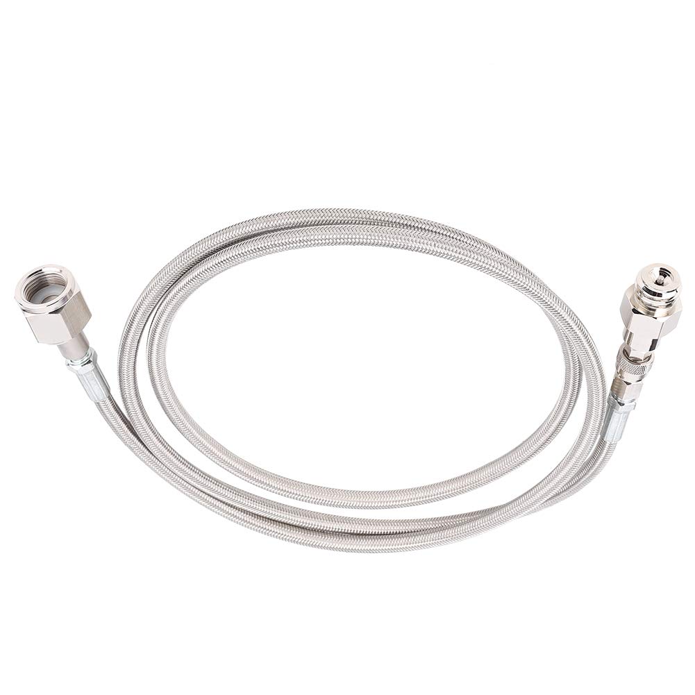 Mxtech Accessori per creatore di Soda, Tubo Flessibile ad Alta Pressione da 1,8 m CO2 per SodaStream a W21,8-14 Esterno Kit Adattatore Diretto per Tubo Flessibile Tubo Esterno per Tubo Esterno