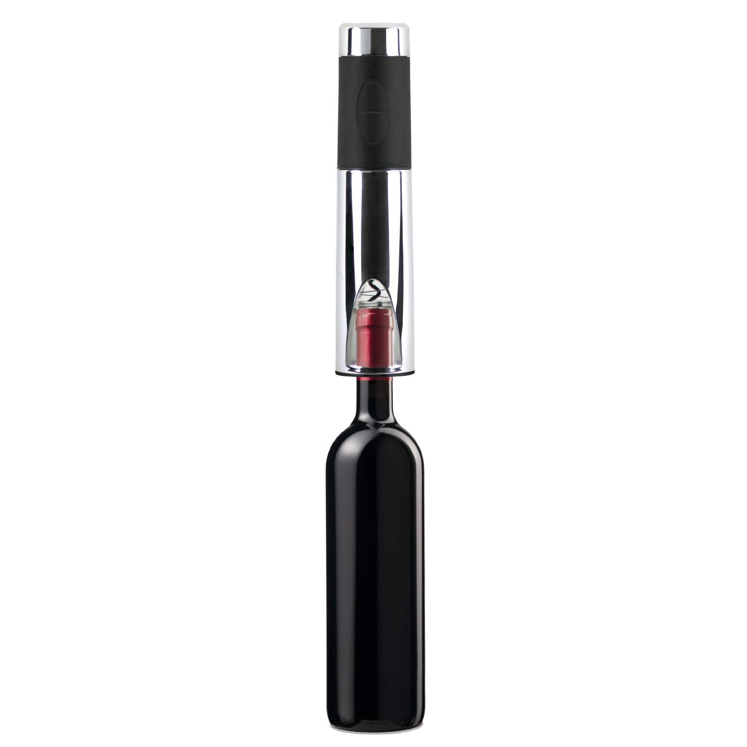 Wine Opener Automatic Battery Powered Corkscrew for Natural and Synthetic Corks by Vinturi – Battery Powered, Plastic, Metallic, Model V9045
