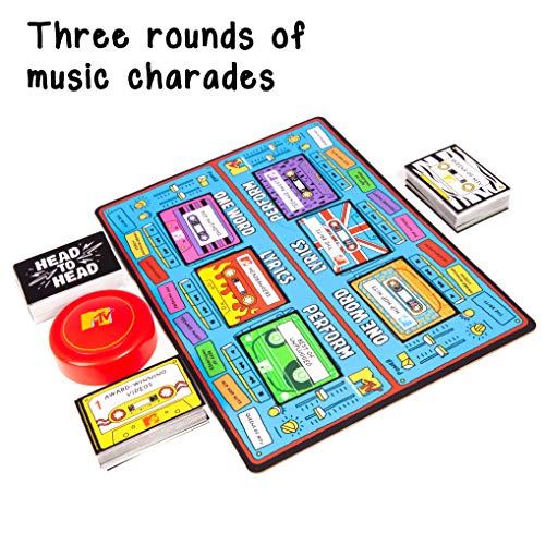 Big Potato MTV Game, The Music Throwback Party Quiz Board Game miniatura 6