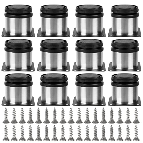 【Supporto Stabile】I piedini per mobili SENENQU sono pensati per sostenere armadietti, divani, piccoli tavoli e mobili da cucina. La struttura in acciaio inox argento offre un aspetto pulito e professionale, adatto a progetti di rinnovo e installazioni coordinate.