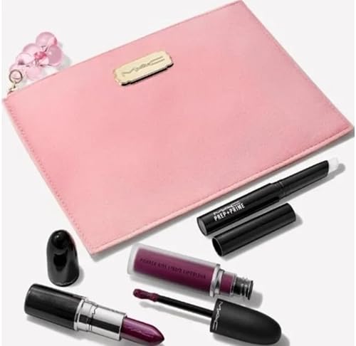 MAC Edición Limitada Kisses & Bows Kit de labios morado