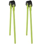 Shappy 2/4/8 Pcs Slingshot Replacement Band Sets Heavy Pull Slingshot Replacement Rubber Bands Tubular Elastic Rubber Band for Hunting Catapults Outdoor Games(Green,2 Pieces)