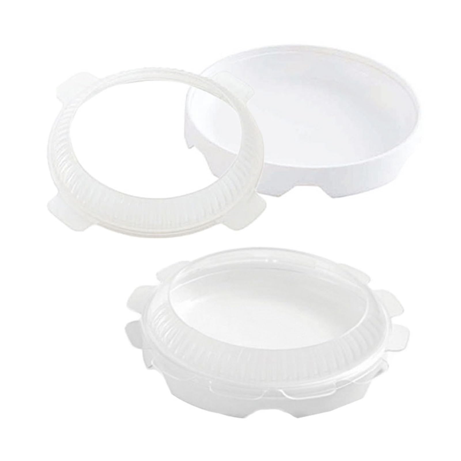 Molde redondo de silicona para tartas, diseño de eclipse, ideal para mousse, helado y pasteles de gasa, bandeja para hornear, accesorios de cocina, herramientas de decoración de pasteles