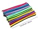 HoneyToys 240pcs 24 Colors Creative Pipe Cleaners Chenille Stem 12 Inches x 6 mm,Pipe Cleaners for Arts and Crafts