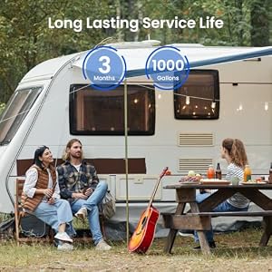 GLACIER FRESH RV/Marine Water Filter with 2 Flexible Hose Protectors 4 Pack — photo 6 of 6