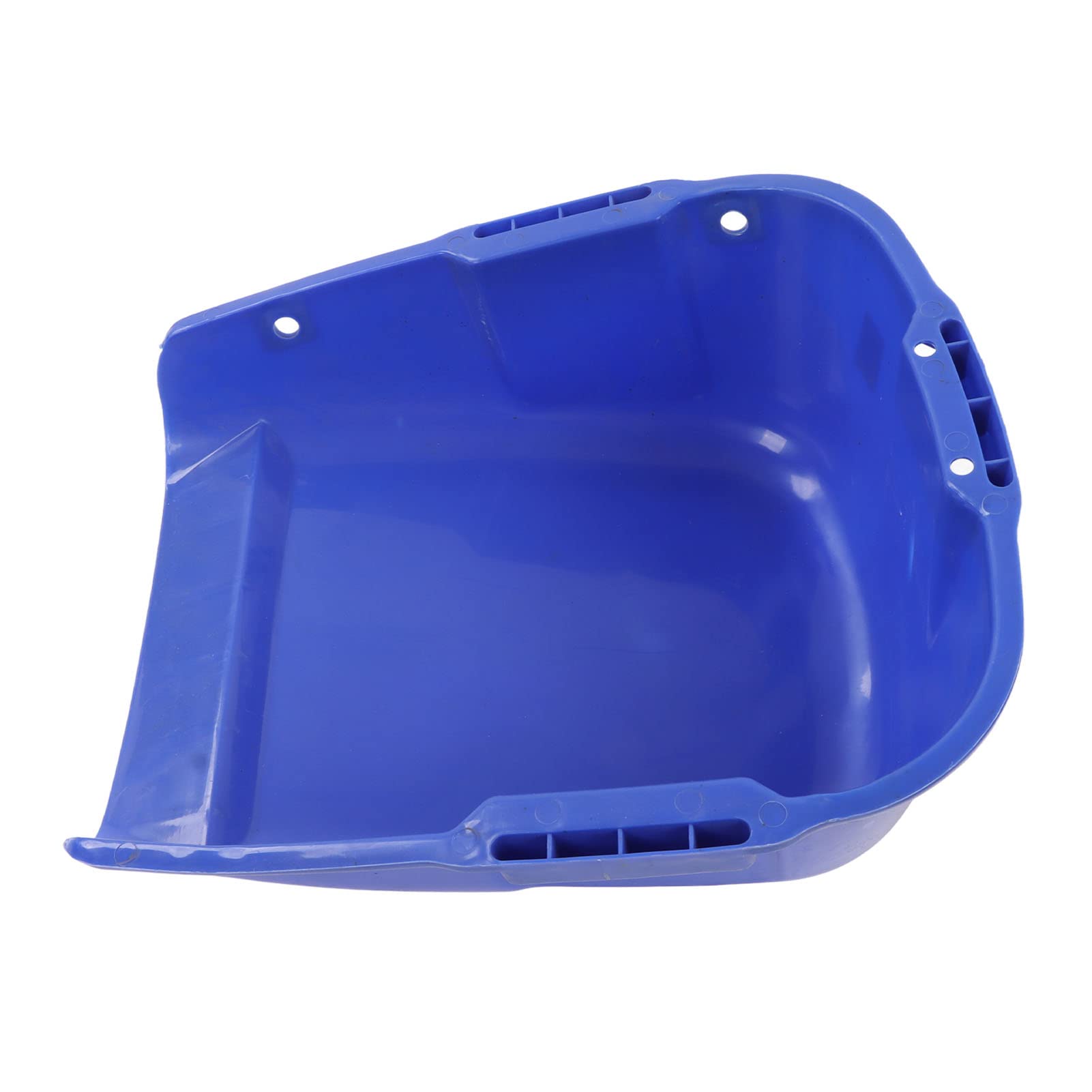 FTVOGUE Recogedor Resistente, Material Plástico, Pala de Gran Capacidad, Diseño de Doble para Facilidad de Uso, Ideal para Cosecha de Cultivos y Limpieza Industrial (Blue)
