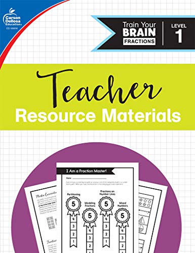 Carson Dellosa Education Train Your Brain Fractions Classroom Activity Kit, Multi 111 per Each - Image 4