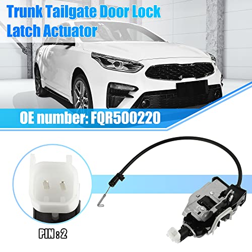 Image of X AUTOHAUX Trunk Latch Lock Actuator FQR500220 for Land Rover LR4 2010-2016 for Land Rover LR3 2005-2009 Tailgate Door Latch Lock Actuator