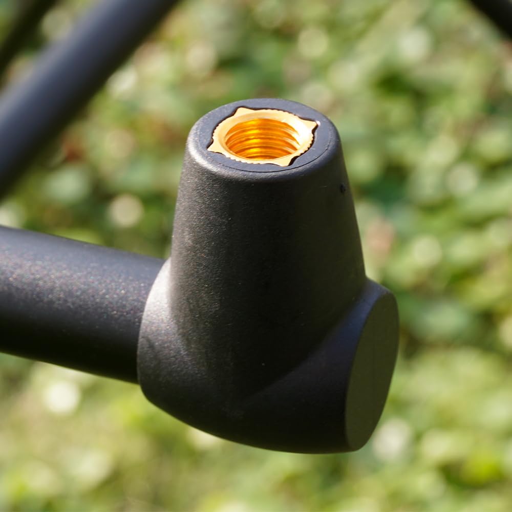 Hirisi Tackle Rod Pod Rutenhalter – 3 Ruten oder 2 Ruten wählbar, – Aluminium Rutenständer mit Tasche zum Karpfenangeln, Angelrutenständer