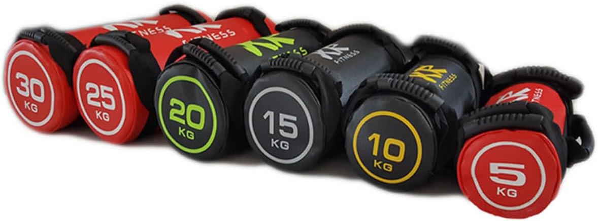 1pc Portable Exercise Equipment Gym Sandbags Strength Training Bag Fitness Weighted Bags Sandbags Exercise Sandbag Training Sandbags Fitness Equipment Trainer Red Bag Dumbbells