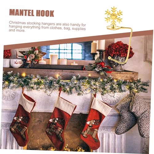 Décoration Noël sans perçage grâce au support et cintre mural bas de Noël en fer