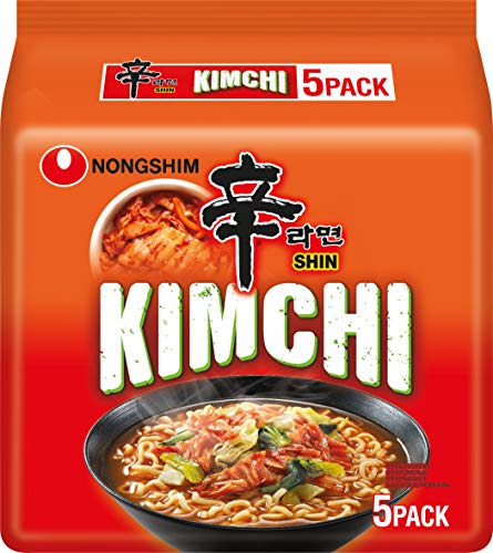 Nong Shim Kimchi Ramyun Instant Noedels (10 x 120 g)