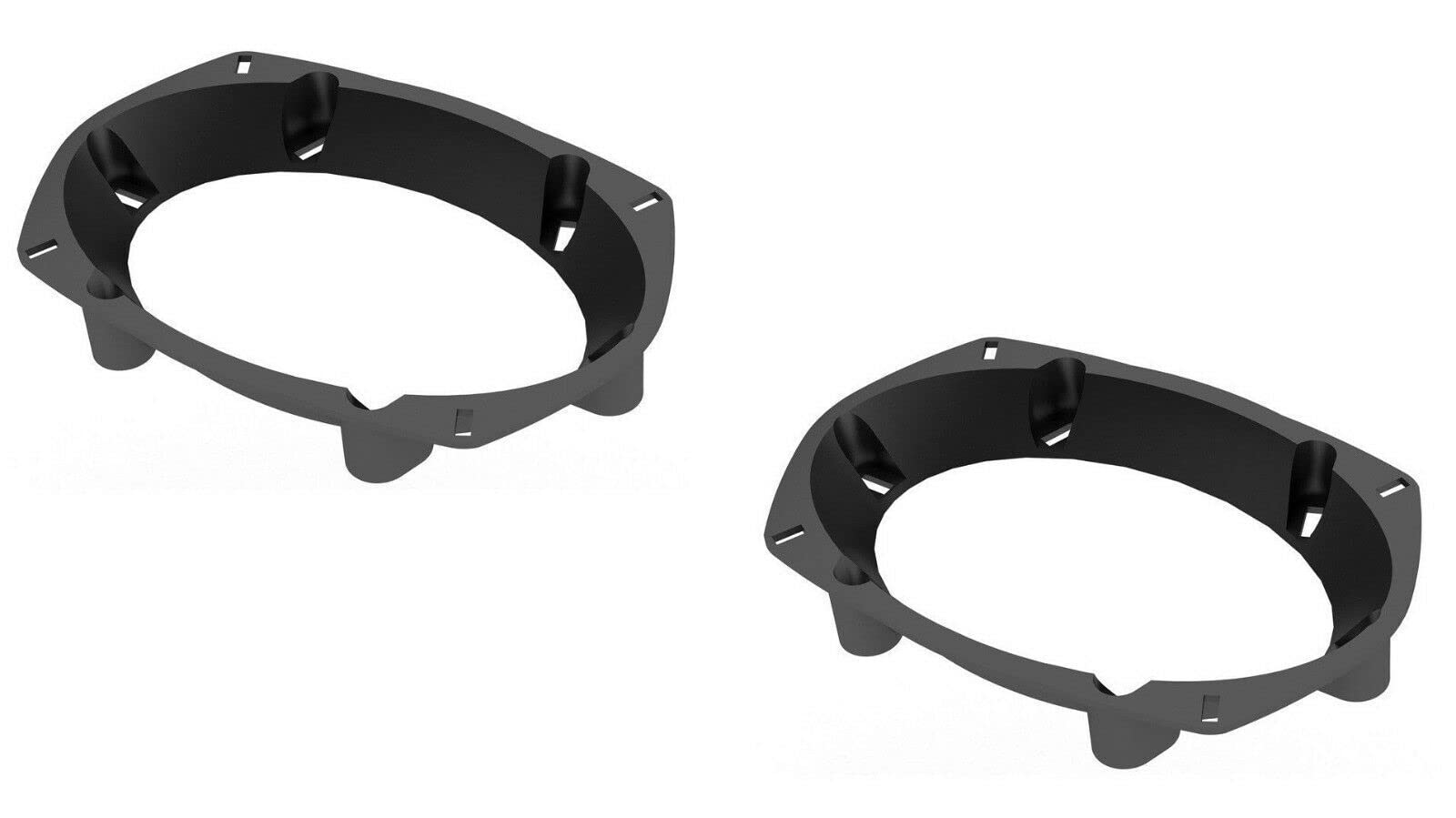 Xscorpion Adapters 6x9 Speaker to 5x7 or 6x8 Location Compatible with Ford Mercury Chrysler Plymouth Dodge Speaker Adapter Select Vehicles