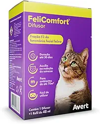 Difusor + Refil Educador Avert FeliComfort para Gatos 48 ml - 1 un