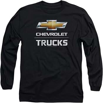Amazon.com: Chevrolet Trucks Unisex Adult Long-Sleeve T