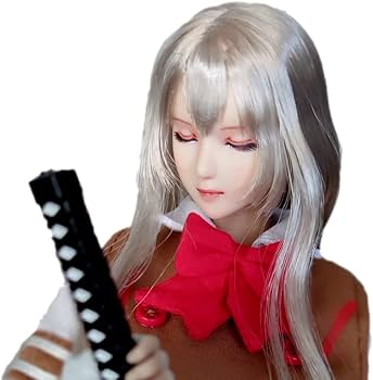 Amazon | LULU SHOP 1/6 フィギュア ドール 用 ヘッド 植毛