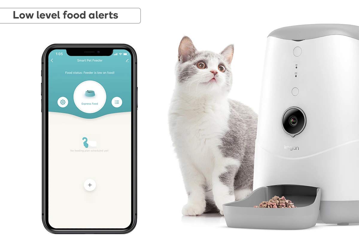 Kogan Smarterhome Smart Wi Fi Pet Feeder With Hd Camera Amazon Com Au Pet Supplies