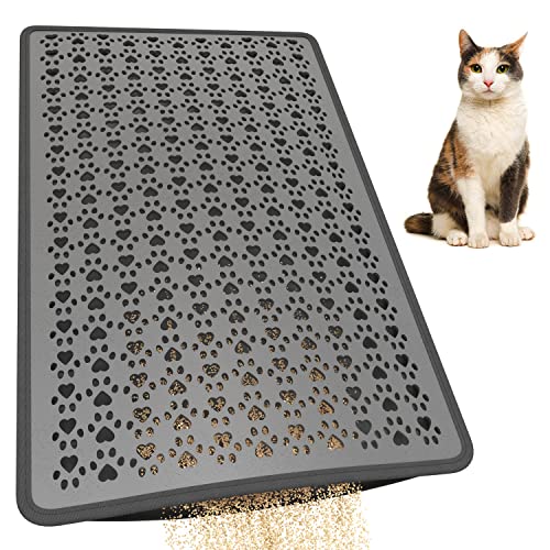 Katzenklo Matte Aus Silikon - Wasserdicht & Rutschfest 41x51cm