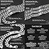 Premium 13mm Men’s ID Bracelet – Solid 925 Sterling Silver, Chunky Cuban Chain, Custom Engraved Gift for Him, Handmade & Hand-finished in the UK (8–10 Inch) #2