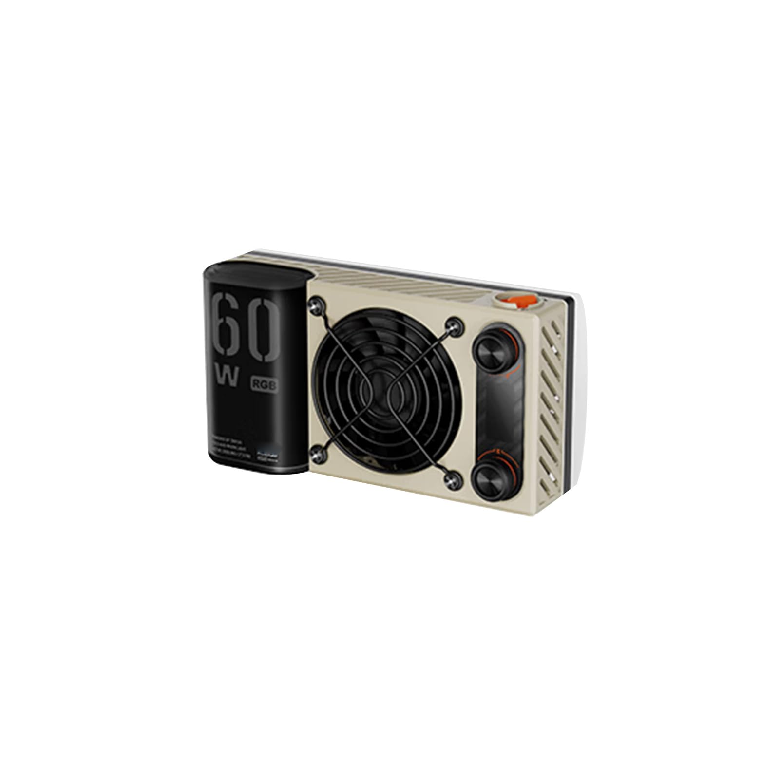Luce Video LED COB RGB 60W 6490Lux Uscita Potente per Fotografia in Studio CRI≥95 2500K-10000K Precisione del Colore