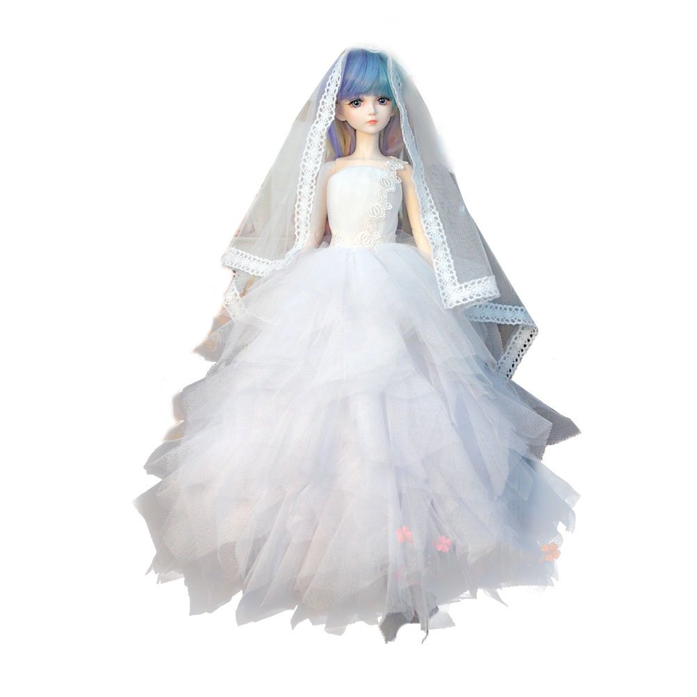 Amazon.co.jp: bjd SD ドール 用 衣装5スタイル ガーゼ ロマンチック
